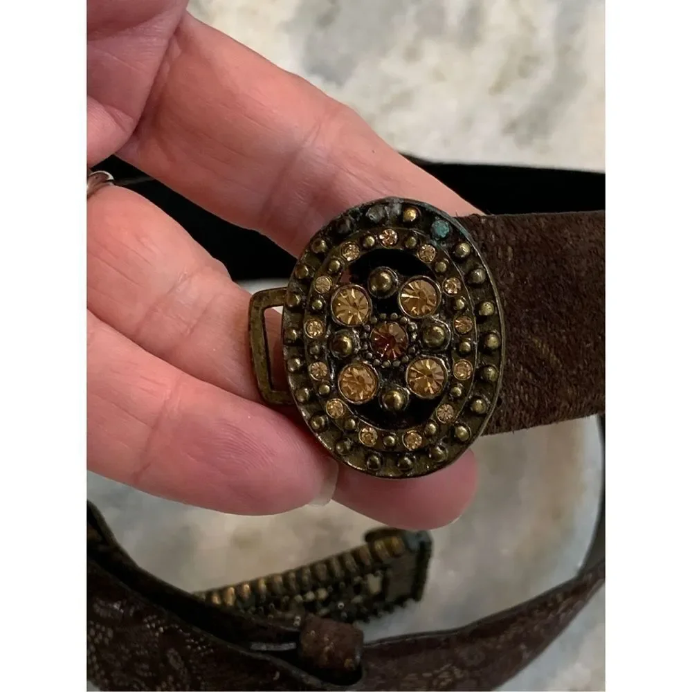 Chico’s Brown Leather Small Belt #Chico's belt #casual #business wear